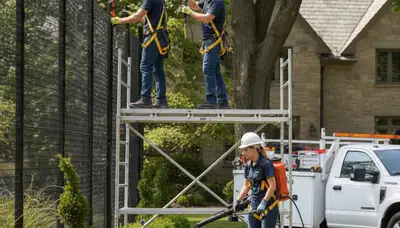 Deer deterrent tree protection in Easton, PA for landscape and ornamental trees