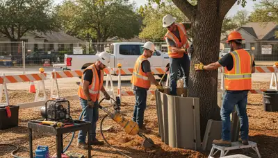 Root protection services in Easton, PA to reduce soil stress and protect tree stability