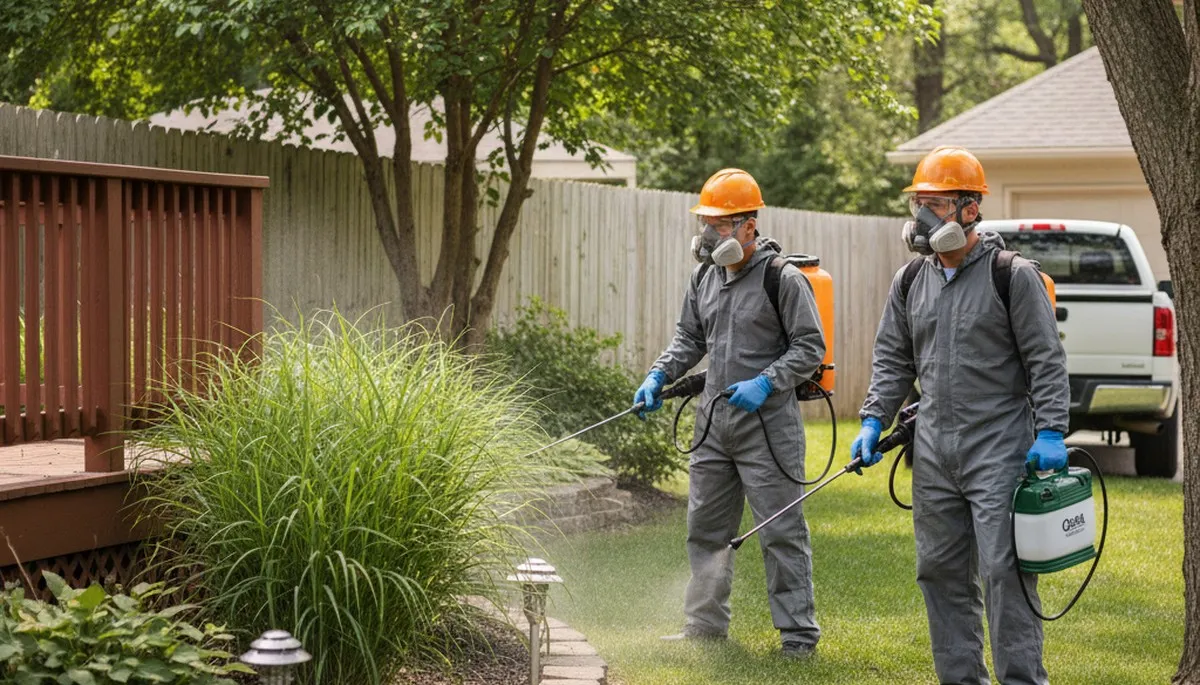 Professional tick control service in Easton, PA for safer residential yards