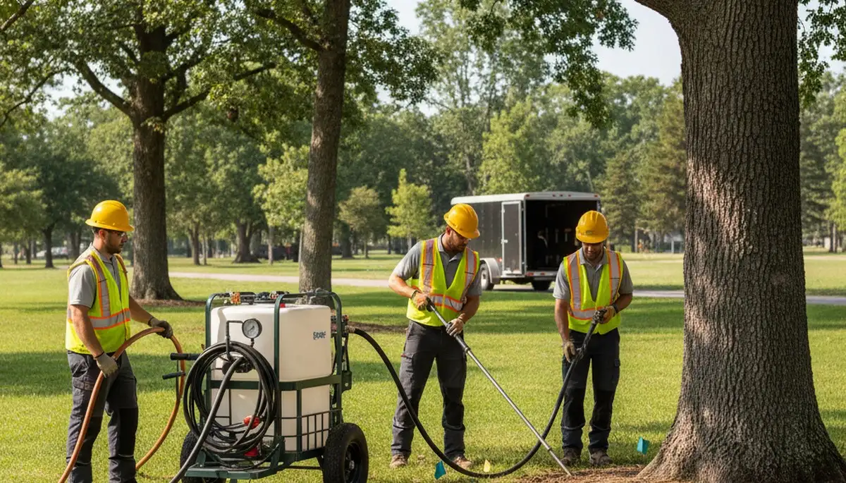 Tree fertilizing service in Easton, PA for healthier trees and stronger roots