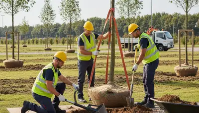 Tree planting service in Easton, PA for healthy tree selection, placement, and establishment