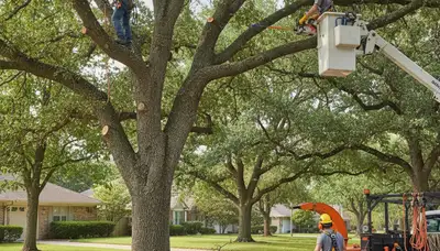 Tree pruning services in Easton, PA by Arbor Tree Care for safer, healthier trees